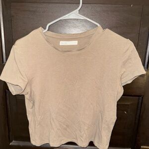 Casual Tan Women's Top